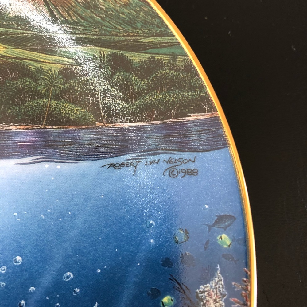 Collection plate #UNDERWATER PARADISE - Picture 4 of 4